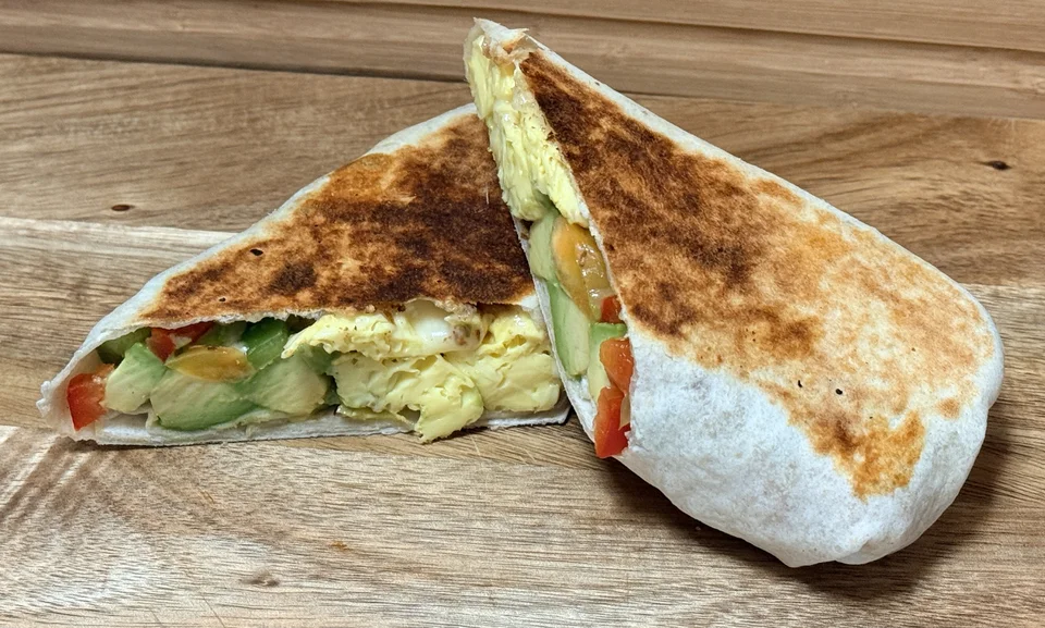Avocado Breakfast Burrito