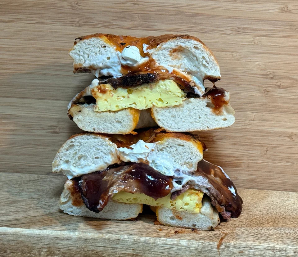 Breakfast Brisket Sandwich